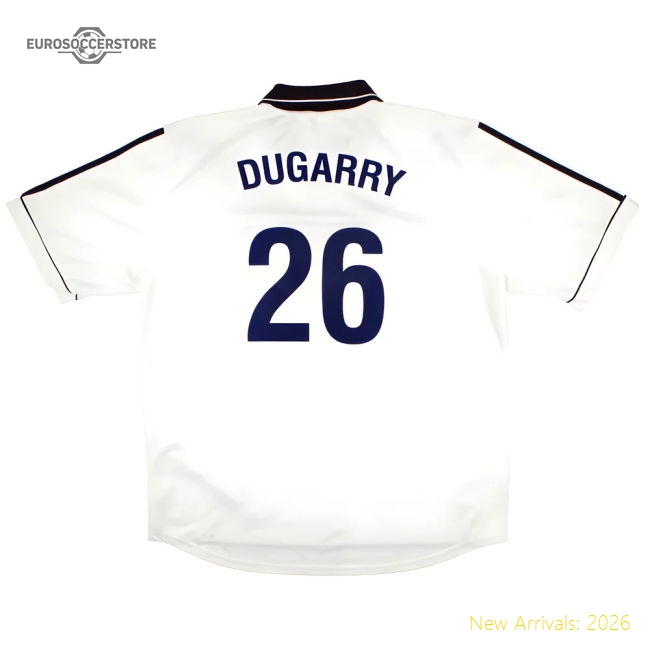 Bordeaux 2000-02 Away Shirt (XL) Dugarry #26 (Excellent)-Vantage Point Soccer